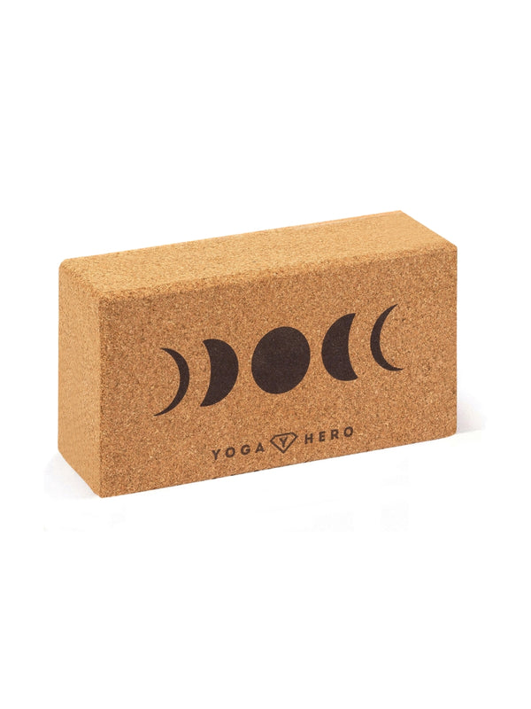 Cork Yoga Block Moon