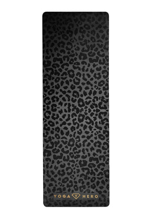 Yoga mat Leopard Gold 4mm