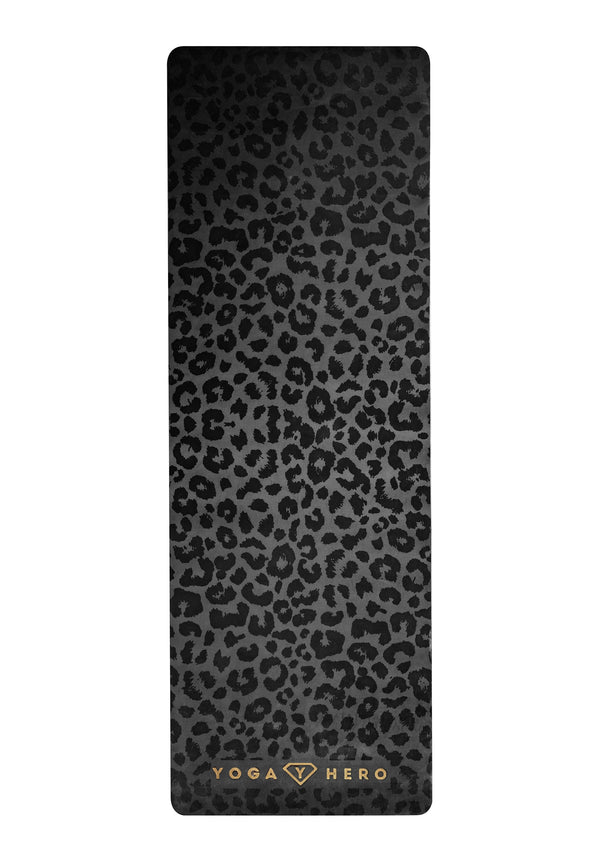 Yoga mat Leopard Gold 4mm