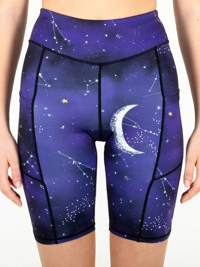 Set Galaxy - Biker Shorts + Sport-BH