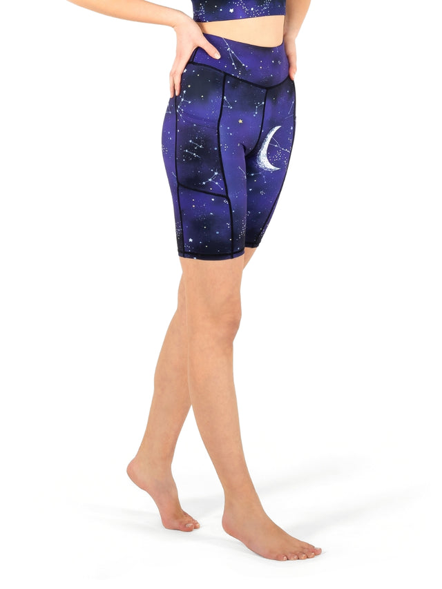 Set Galaxy - Biker Shorts + Sport-BH