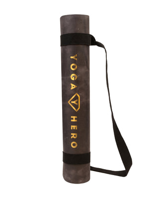 Yogamatte Black Marble Gold 4mm