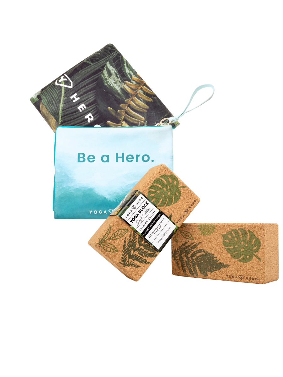 Yoga Reise Set Leaves