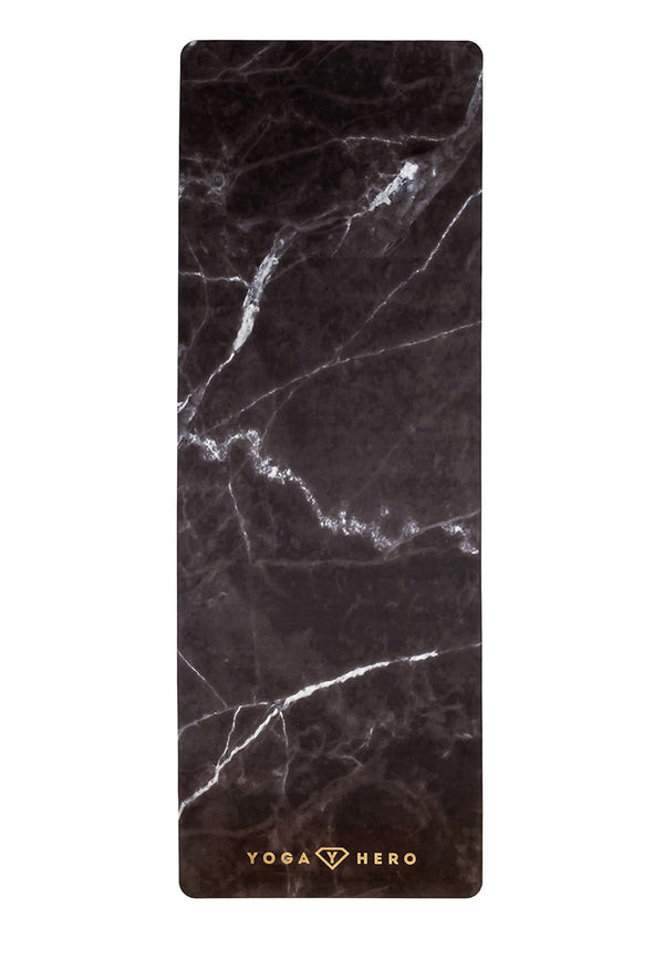 Yoga mat Black Marble Gold 4mm B-stock