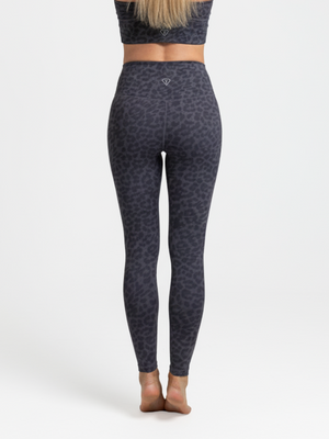 Legging Leopard Bleu foncé