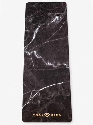 Yogamatte Black Marble Gold 4mm