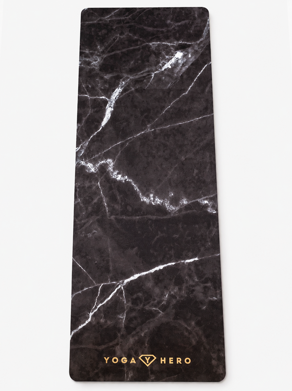 Yogamatte Black Marble Gold 4mm
