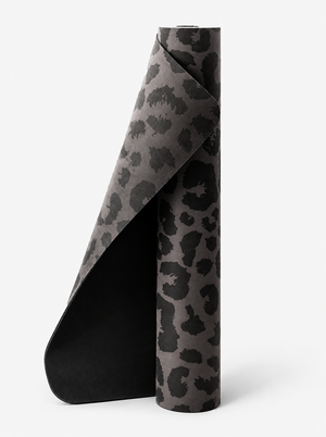 Yogamatte Black Leopard Gold 4mm