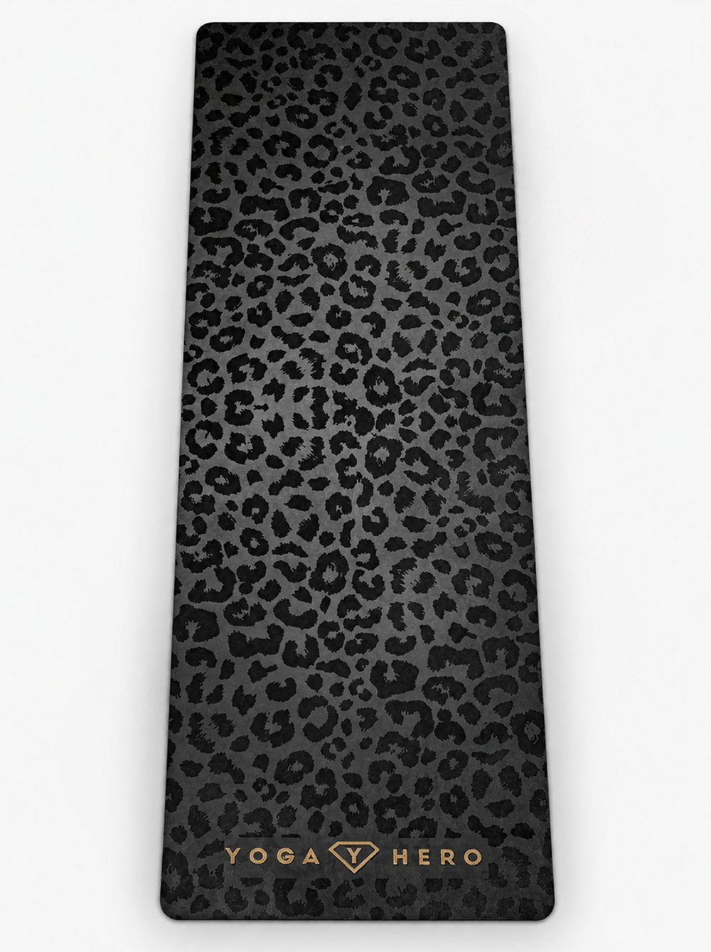 Yogamatte Black Leopard Gold 4mm
