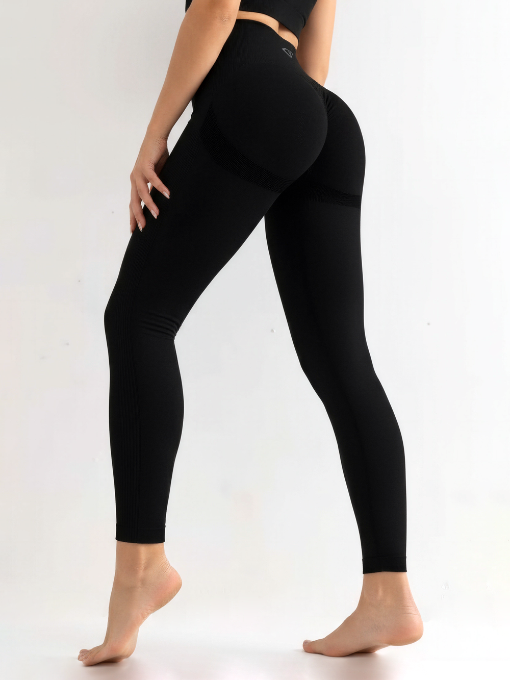 Leggings Peach Booty Schwarz