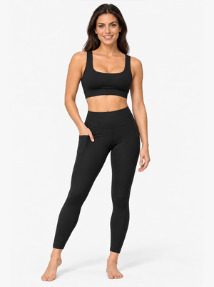 Leggings mit Taschen SuperSoft™ Schwarz