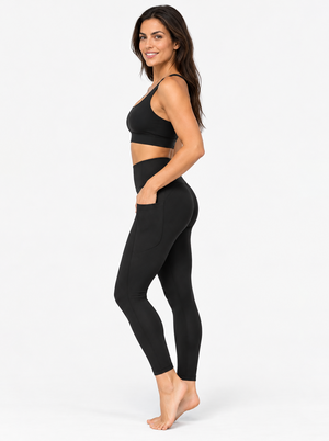 Leggings mit Taschen SuperSoft™ Schwarz