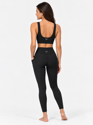 Leggings mit Taschen SuperSoft™ Schwarz