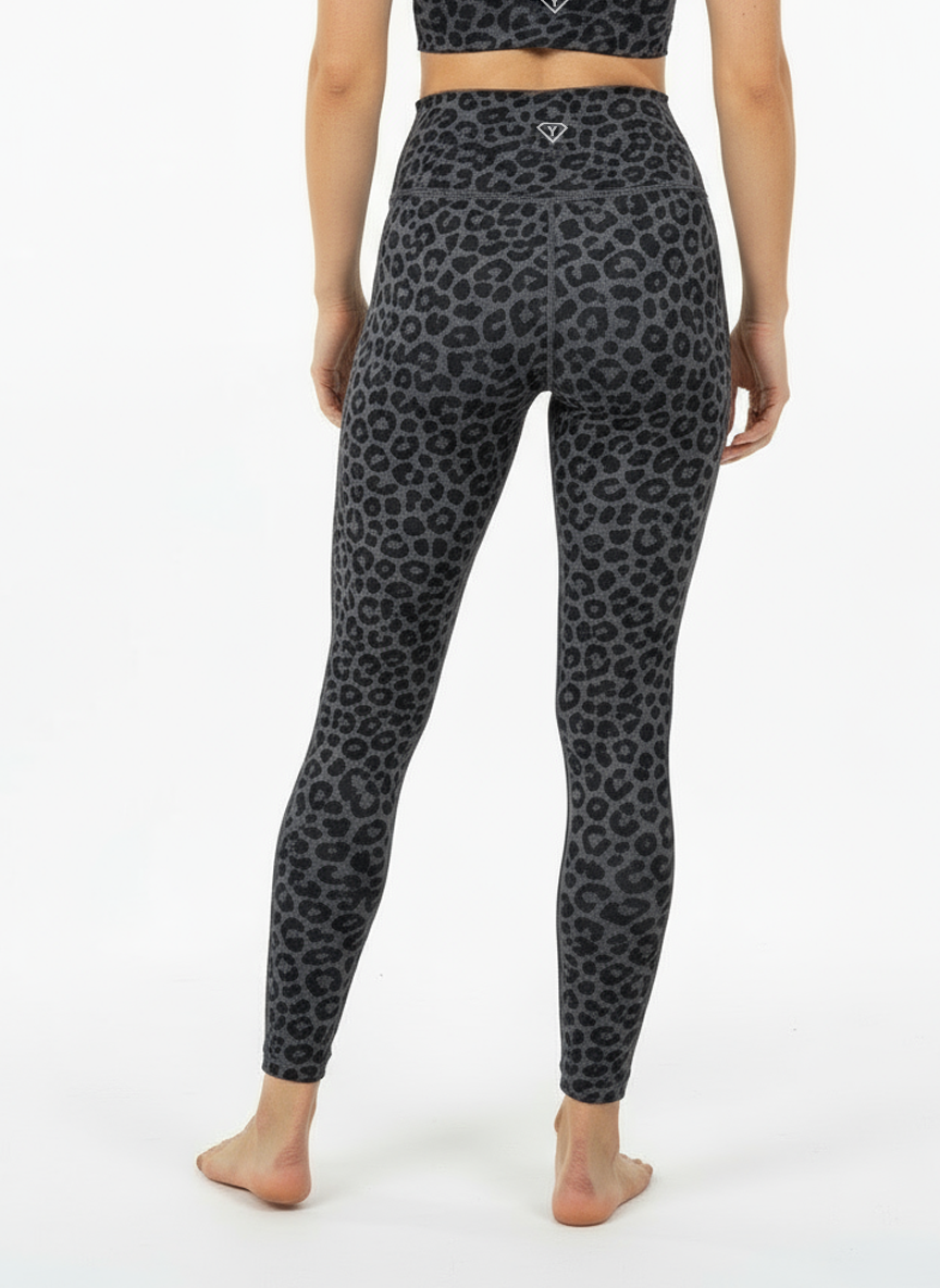 Legging Leopard Gris