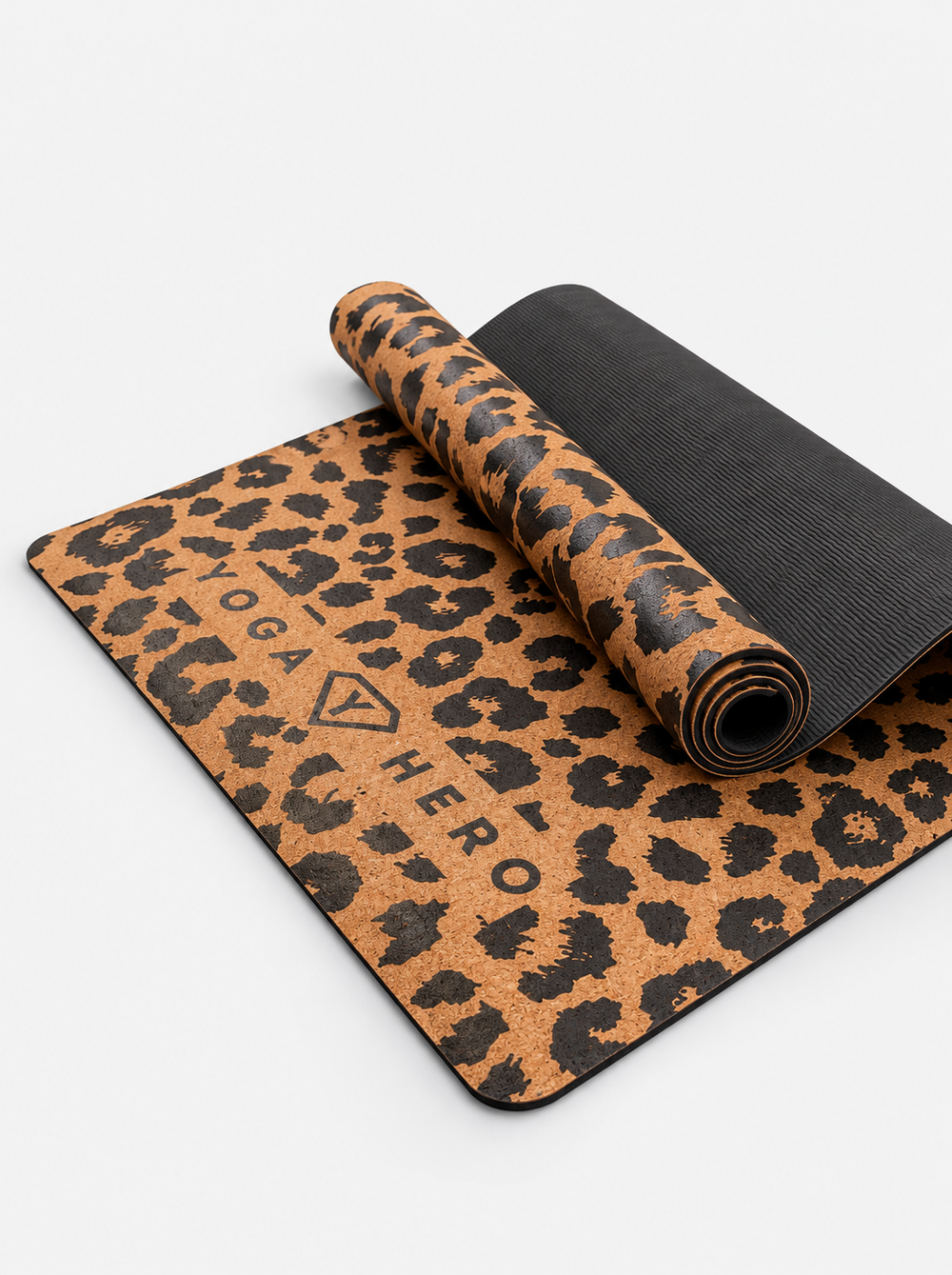 Cork yoga mat Leopard 4mm