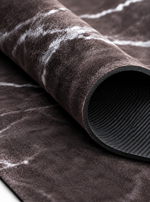 Yogamatte Black Marble Gold 4mm