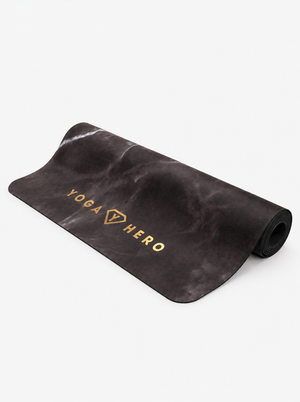 Yogamatte Black Marble Gold 4mm