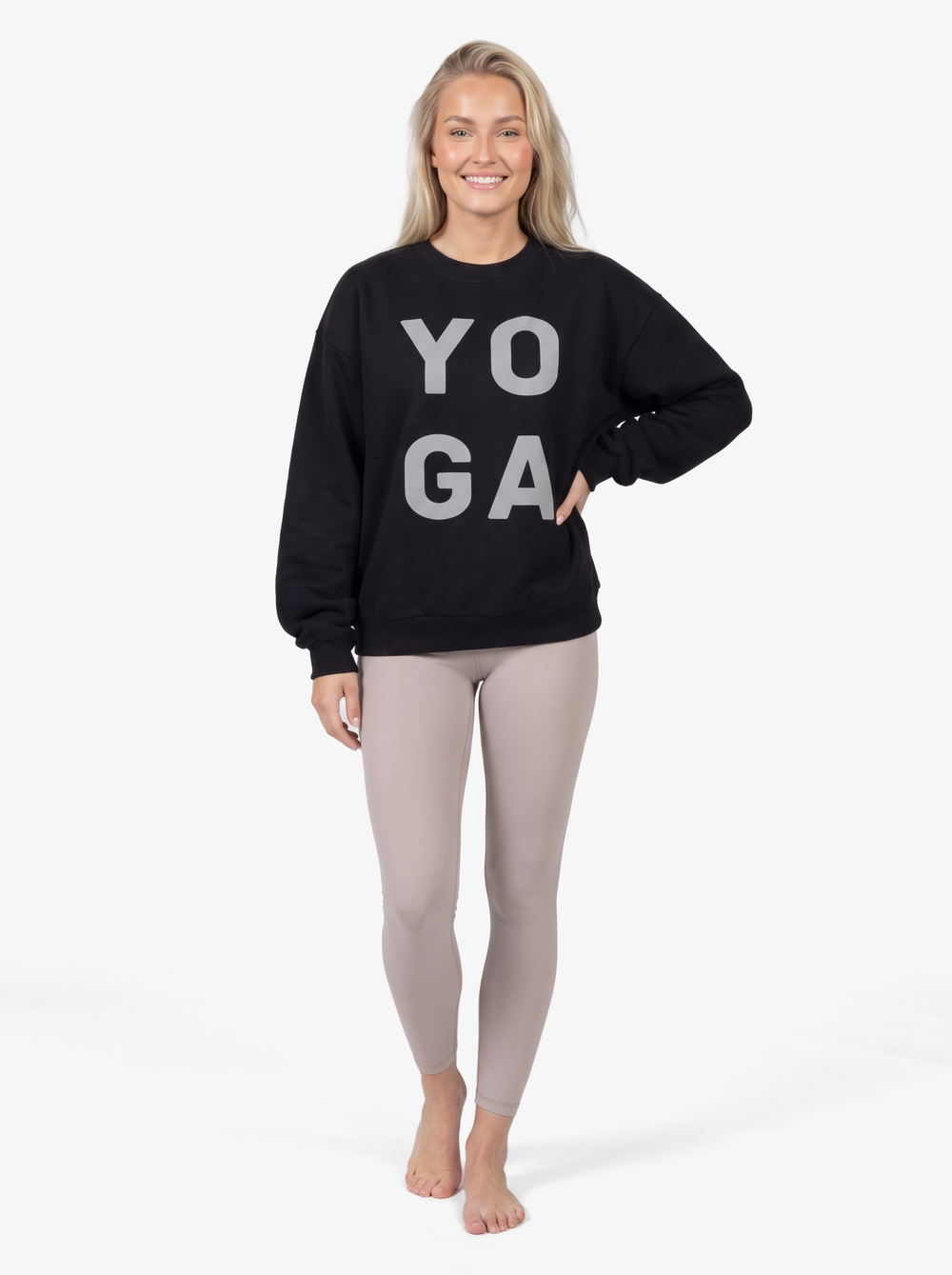 Pullover YOGA Schwarz