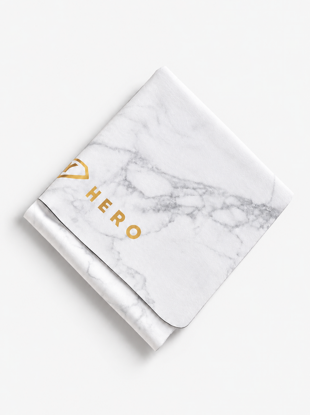 Travel mat White Marble Gold 1mm