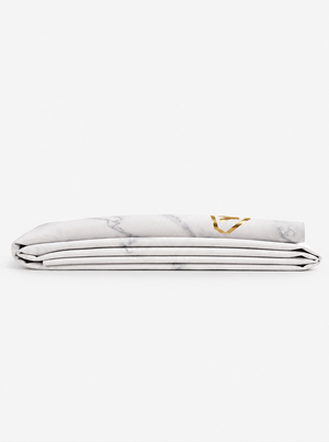 Reisematte White Marble Gold 1mm