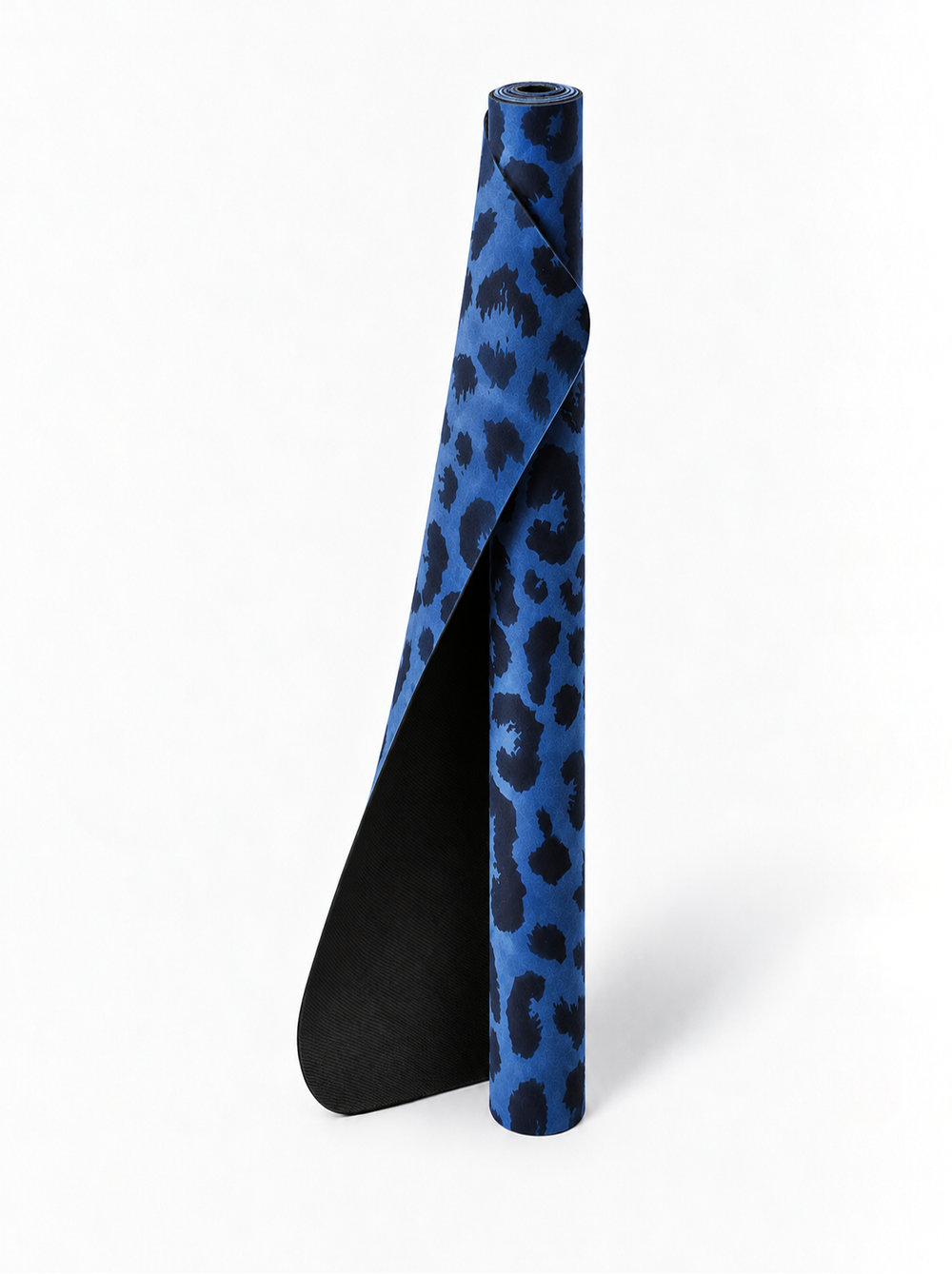Yoga Reise Set Blue Leopard Gold