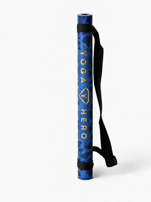 Reisematte Blue Leopard Gold 1mm