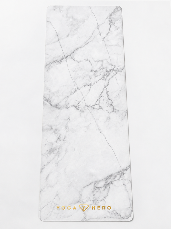 Reisematte White Marble Gold 1mm