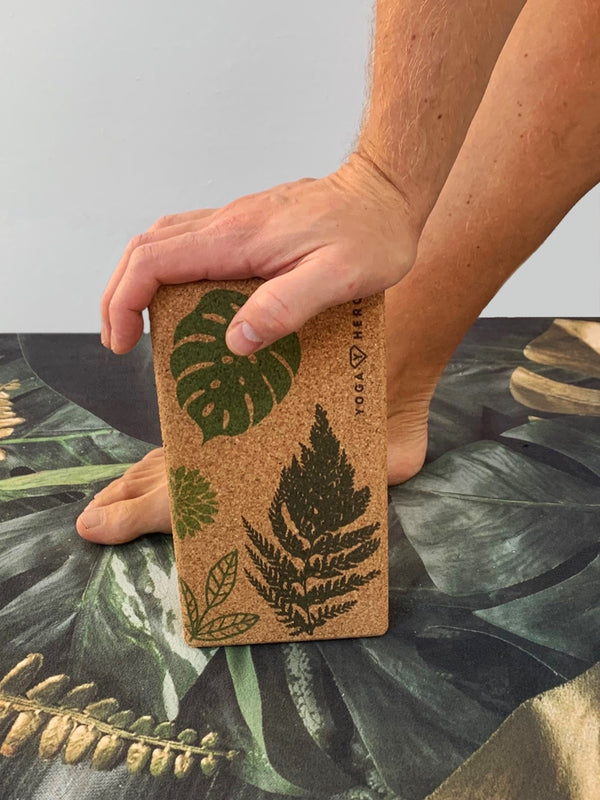 <tc>Brique de yoga en liège JUNGLE</tc>