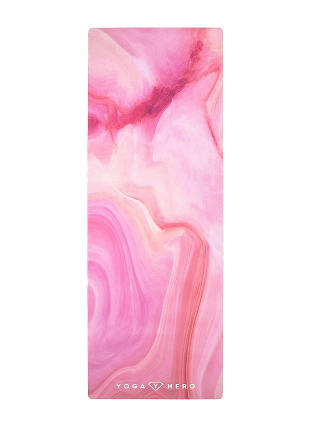 Yogamatte Pink Marble 4mm
