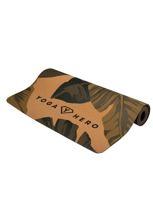 Yoga-Set Kork Leaves