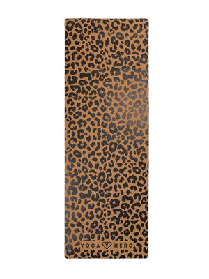 <tc>Tapis de yoga en liège LEOPARD 4mm</tc>