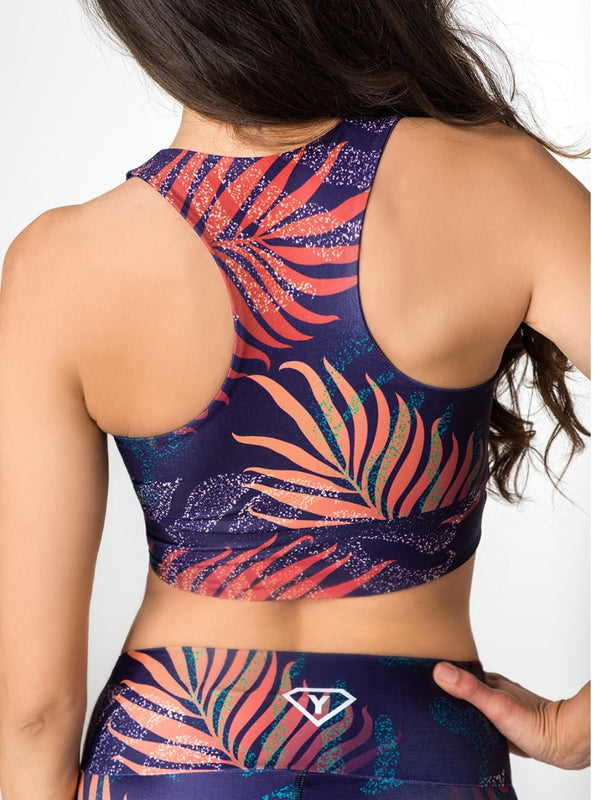 Set Biker Shorts + Sport BH Night on Bali