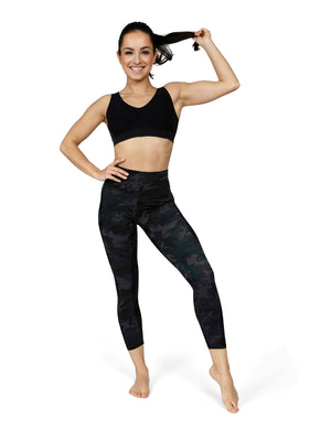 Leggings Hero Performance™ Schwarz Camouflage
