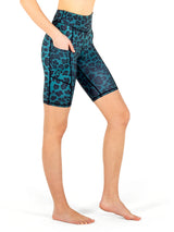 Shorts Green Leopard