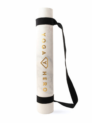 <tc>Tapis de Yoga BLANC MARBRE OR 3.5mm</tc>