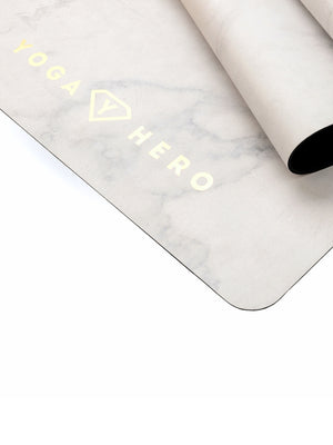 <tc>Tapis de Yoga BLANC MARBRE OR 3.5mm</tc>