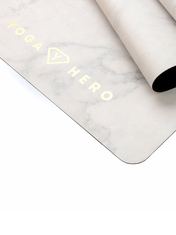<tc>Tapis de Yoga BLANC MARBRE OR 3.5mm</tc>