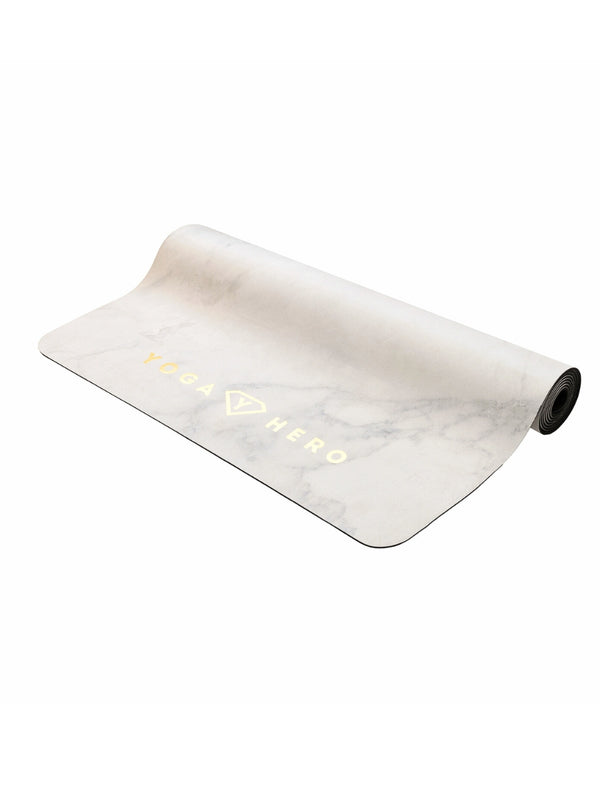 <tc>Tapis de Yoga BLANC MARBRE OR 3.5mm</tc>