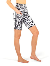 Shorts White Leopard