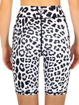 Shorts White Leopard