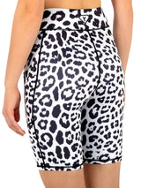 Shorts White Leopard