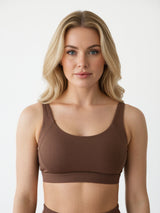 Brassière de sport Chocolate Marron