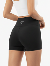 Shorts Black V-Cross
