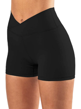 Shorts Black V-Cross