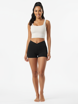 Shorts Black V-Cross