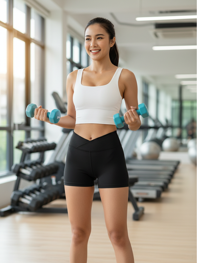 Shorts Black V-Cross