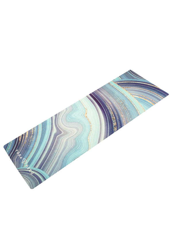 <tc>Tapis de Yoga PIERRE BLEUE 3.5mm</tc>