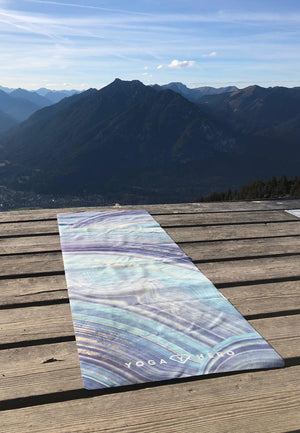 <tc>Tapis de Yoga PIERRE BLEUE 3.5mm</tc>