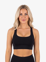 Sport-BH - Zen Cross Back Schwarz