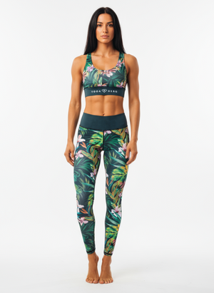 Set Leggings + Sport-BH Jungle